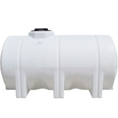 Picture of 725 US Gallons Horizontal Tank. - 3 Steel Bands INCLUDED. 2" Outlet INCLUDED. 