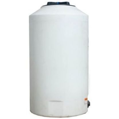 Picture of 165 US Gallons Vertical Closed Top Tank, 1.5 sg, White