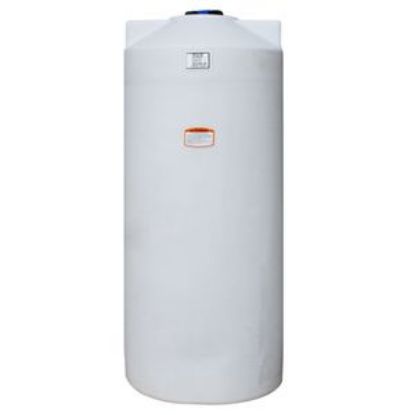 Picture of Vertical Closed Top Tank, White 1.5 sg - 200 US Gallons / 759 Liters