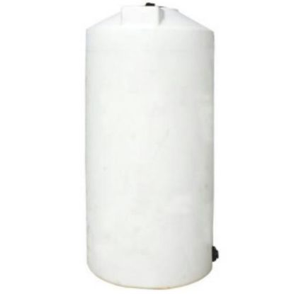 Picture of 250 US Gallons / 946 Liters - Vertical Closed Top Tank White 1.5 sg