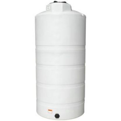 Picture of 850 US Gallons Vertical Closed Top Tank, 1.5 sg, White