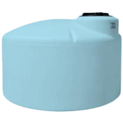 Picture of 1100 US Gallons Vertical Closed Top Tank, 1.9 sg, Blue