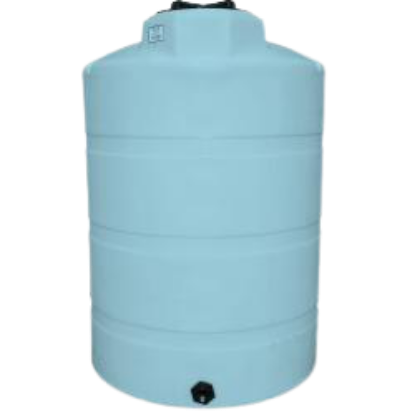Picture of 1500 US Gallons Vertical Closed Top Tank, 1.9 sg, Blue