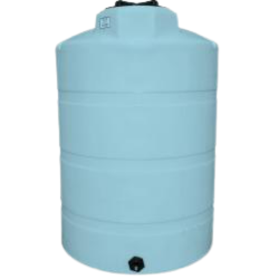 Image de Réservoir Vertical Fermé Bleu 1.9 sg - 1500 Gallons US / 5678 Litres