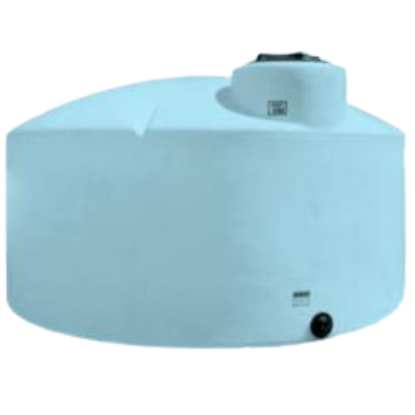 Picture of 1700 US Gallons Vertical Closed Top Tank, 1.9 sg, Blue