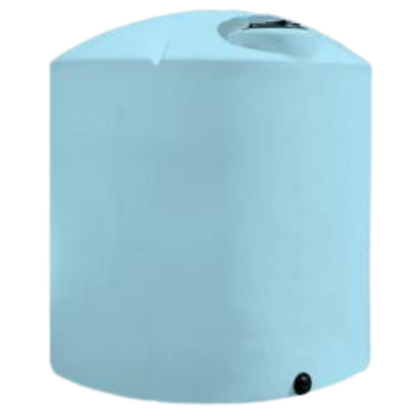 Picture of 5000 US Gallons Vertical Top Tank, 1.9 sg, Blue