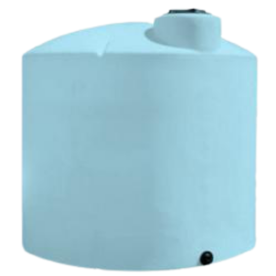 Picture of 6100 US Gallons Vertical Closed Top Tank, 1.9 sg, Blue