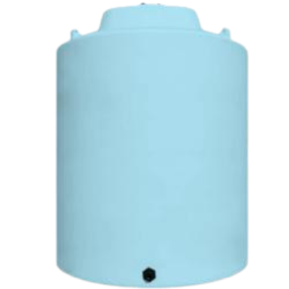 Picture of 10000 US Gallons Vertical Closed Top Tank, 1.9 sg, Blue