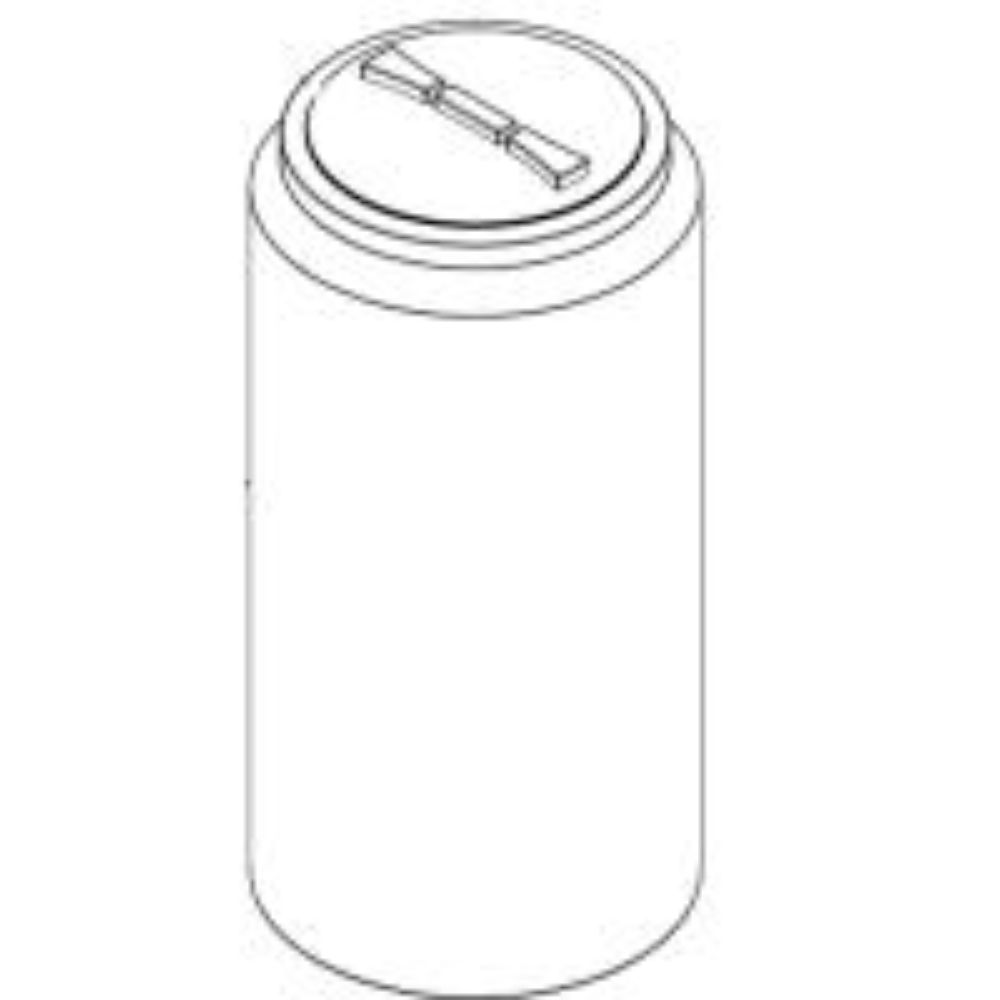 Picture of Vertical Closed Top Tank, White 1.9 sg - 84 US Gallons / 310 Liters