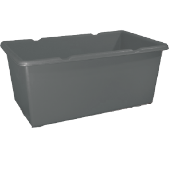Picture of Large Volume Tub 30" x 54" x 25"- 620 Liters, Gray
