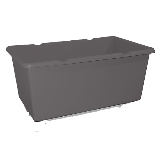 Picture of Large Volume Tub 30" x 48" x 31"- 677 Liters, Gray