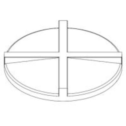 Picture of Dust Lid for CBO25015 Open Top Conical Tank - NOT Sold Separately