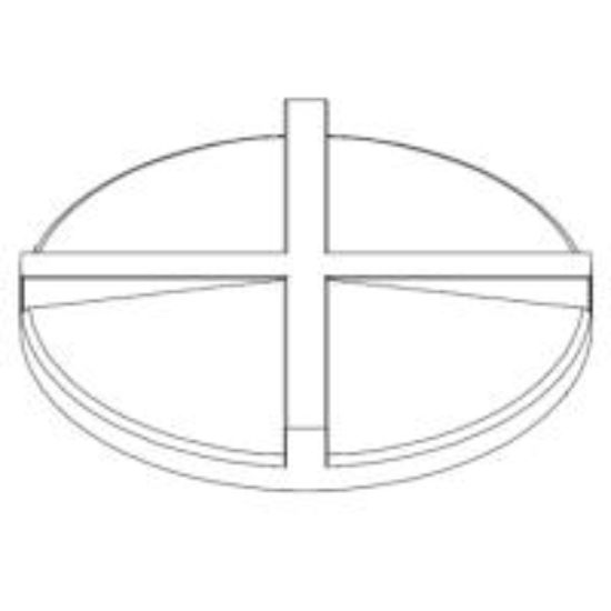 Picture of Dust Lid for CBO25015 Open Top Conical Tank - NOT Sold Separately