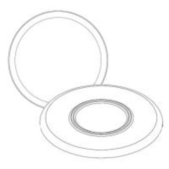 Picture of Dust Lid for OT45 Vertical Tanks - NOT Sold Separately