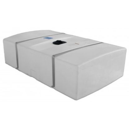 Picture of 300 US Gallons Rectangular Low Profile Tank.  2" Outlet INCLUDED.