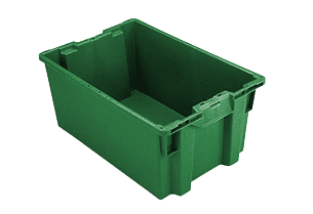 Bac Vert Plastique Alimentaire