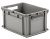 Picture of Industrial Straight Walls Container 16" x 12" x 8.7", Gray