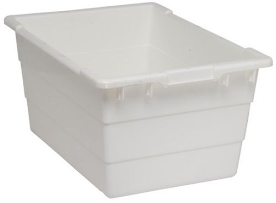 Picture of Cross Stack Tub 24" x 17" x 12", White