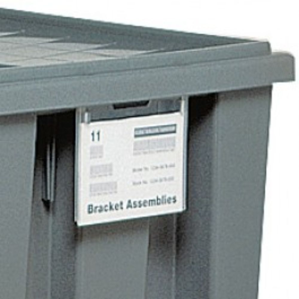 Image de Porte-étiquette 3" x 5" pour les Bacs SNT et CS