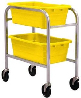 Picture of Aluminium Mobile Rack with 2 CS Tubs