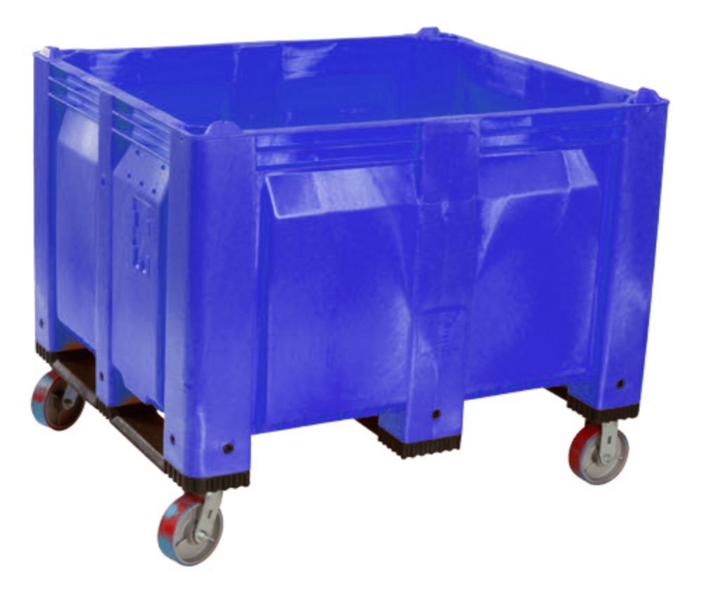 Plastic Pallet Boxes on Caster