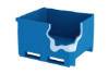 Picture of Triple Wall Bin 41" x 49" x 29", Blue