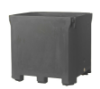 Picture of Triple Wall Bin With Leg 42" x 48" x 46", Gray