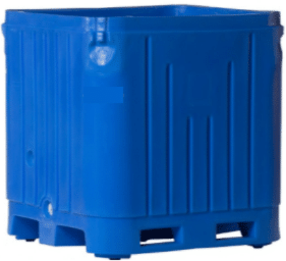 Picture of Double Walls Insulated Pallet Box 43" x 48" x 47", Blue