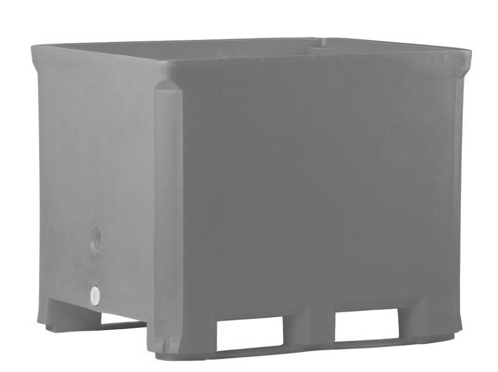 Picture of Triple Wall Bin 40" x 48" x 40", Gray