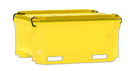 Picture of Lid for PE660 Pallet Boxes 41 x 49, Yellow