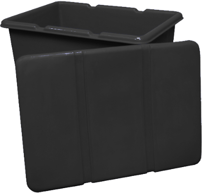 Picture of Lid for Box Truck TS125,  Black - NOT Sold Separately