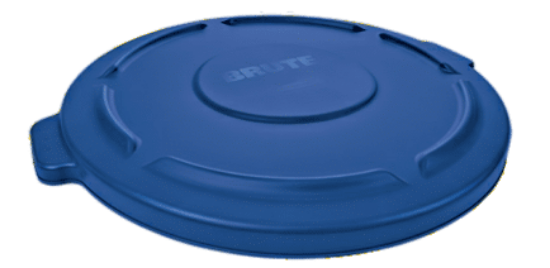 Picture of Self Draining Lid for OD2632 Brute Container, Blue