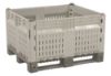 Picture of Foldable Plastic Pallet Boxes - Vented -  40" x 48" x 28"