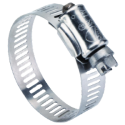 Picture of 1/2" Standard Stainless Steel Hose Clamp
