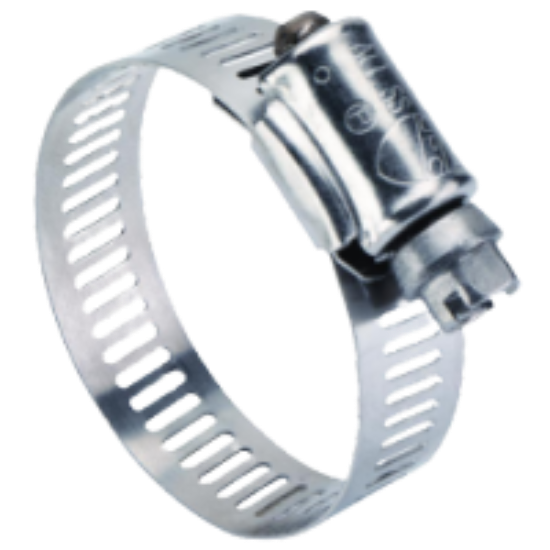 Picture of 3/4" Standard Stainless Steel Hose Clamp