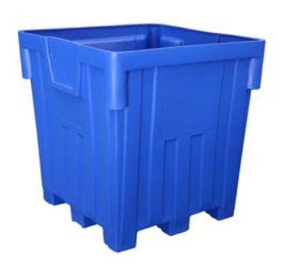 Picture of Plastic Pallet Boxes- Tapered Walls 44" x 44" x 46"