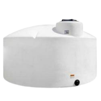 Picture of 1295 US Gallons Vertical Closed Top Tank, 1.5 sg, White