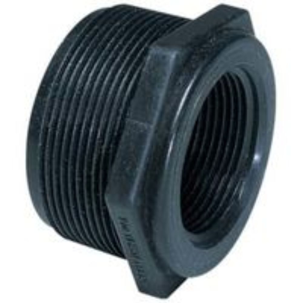Image de Réduit de 2" Mâle x 3/4" Femelle, Fileté NPT en Polypropylène Renforcé