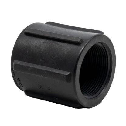 Picture of 1-1/2" Pipe Coupling, Reinforced Polypropylene, Female x Female NPT