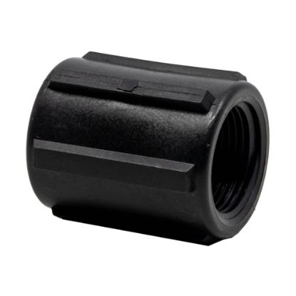 Picture of 1" Pipe Coupling, Reinforced Polypropylene, Female x Female NPT