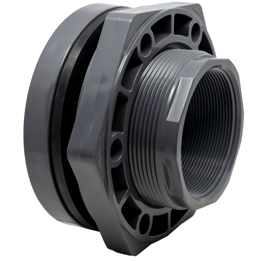 Bulkhead Fitting with EPDM Gasket