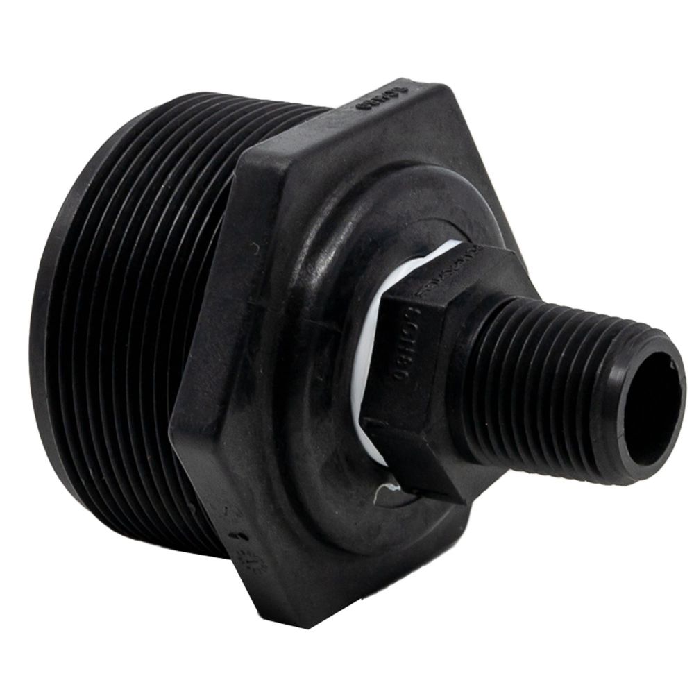 Image de Réduit de 2" Mâle x 1/2" Mâle, Fileté NPT en Polypropylène Renforcé