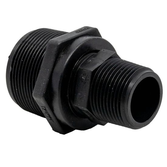 Picture of Reinforced Polypropylene Reducing Adapter, 1-1/ 2" Male x 1" Male
