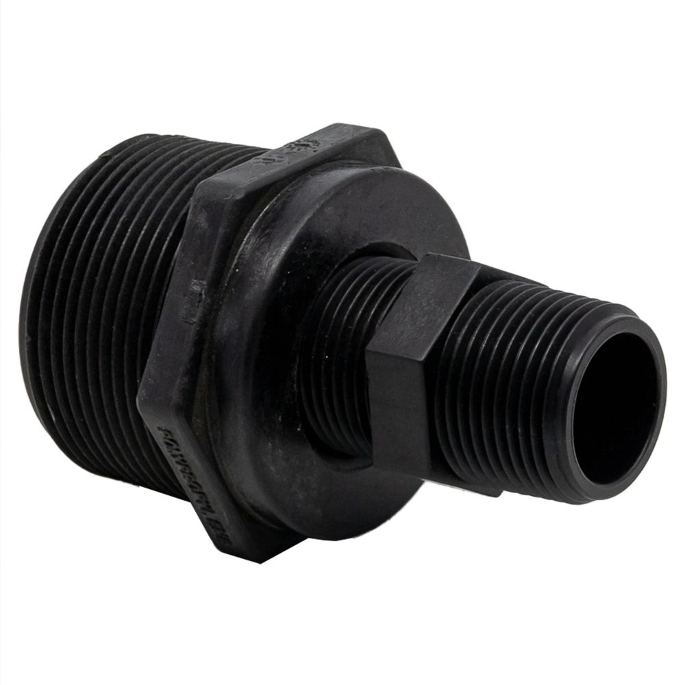 Image de Réduit de 1-1/2" Mâle x 3/4" Mâle, Fileté NPT en Polypropylène Renforcé