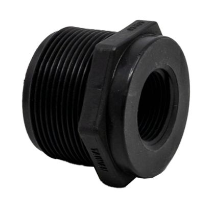 Picture of Reducing Adapter, 1-1/2" Male x 3/4" Female, Reinforced Polypropylene