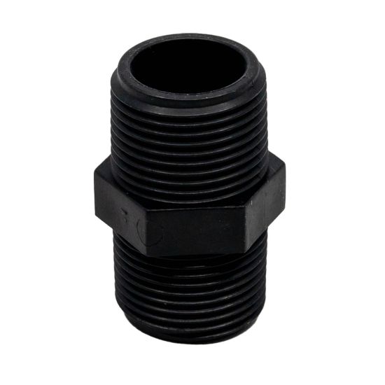 Picture of 3/4" Pipe Nipple, Male x Male NPT, Reinforced Polypropylene