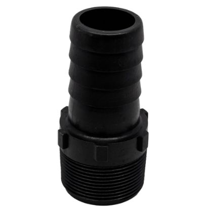 Picture of 1-1/2" Poly Hose Barb Adaptor x NPT Male Thread