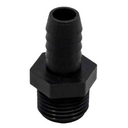 Picture of 1/2" Poly Hose Barb Adaptor x NPT Male Thread
