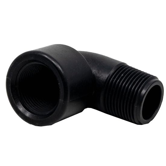 Picture of 3/4" Elbow 90°, Male x Fem NPT Threaded, Reinforced Polypropylene