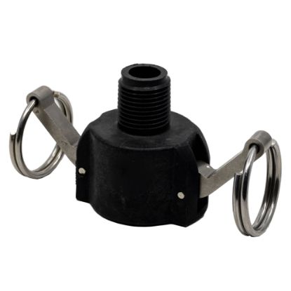 Picture of 1/2" Female Camlock x Male NPT Thread, Reinforced Polypropylene